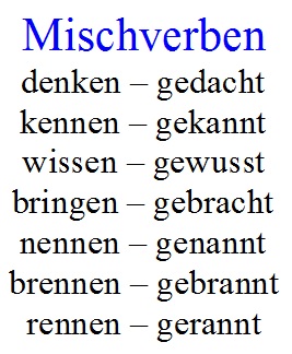 Mischverben